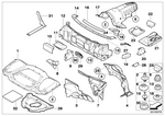 51481915964 - Vehicle Trim: Expanding Rivet for BMW Image