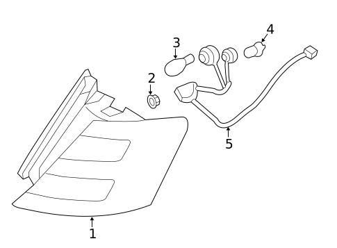 Tail Lamps for 2017 Ford Special Service Police Sedan #0