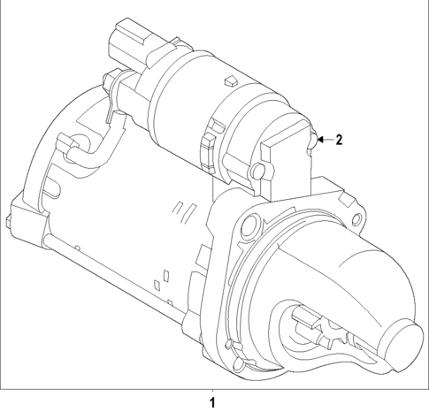Starter for 2024 Hyundai Santa Cruz #0