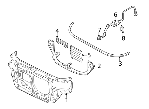 Automatic Temperature Controls for 1997 Audi A4 Quattro #0