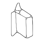 N90245502 - Body: Temp Sensor Clip for Audi: A4, A4 Quattro, A6, A6 Quattro, S6 Image