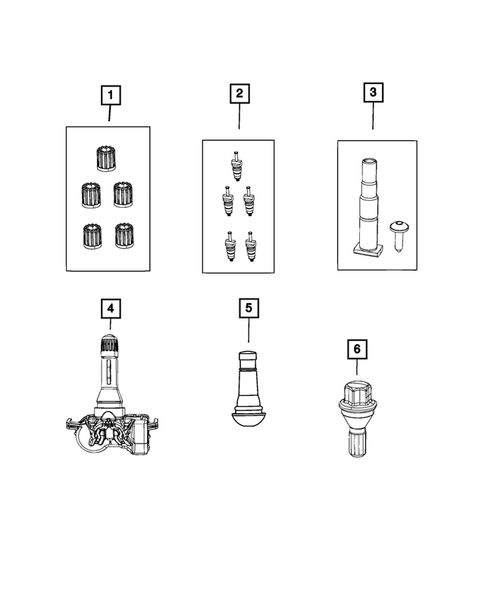 Tire Monitoring System for 2023 Jeep Compass #0