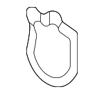 51469474804 - Body: Front Trim Cap for BMW: 430i, 430i xDrive, M4, M440i, M440i xDrive Image