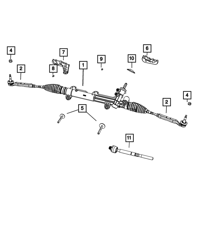 4584572AC - : Rack And Pinion Gear for Mopar Image