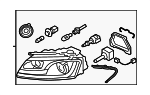 8T0941029AM - Electrical: Headlamp Assembly for Audi: A5, A5 Quattro, S5 Image