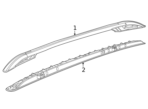 Luggage Carrier for 2022 Jeep Grand Cherokee L #0