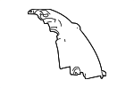 9066841277 - Body: Inner Wheelhouse for MB Vans Image