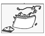 260101PA0A - Electrical: Headlamp Assembly for Nissan Image