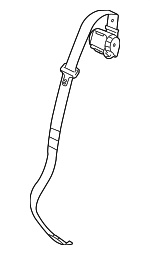 19177163 - Electrical: Center Seat Belt for Buick: Terraza | Chevrolet: Uplander | Pontiac: Montana | Saturn: Relay Image