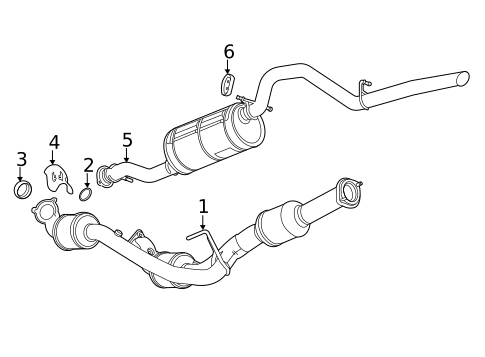 Exhaust Components for 2022 GMC Sierra 2500 HD #0