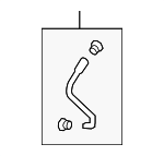 17653STXA01 - : Vent Tube for Acura Image