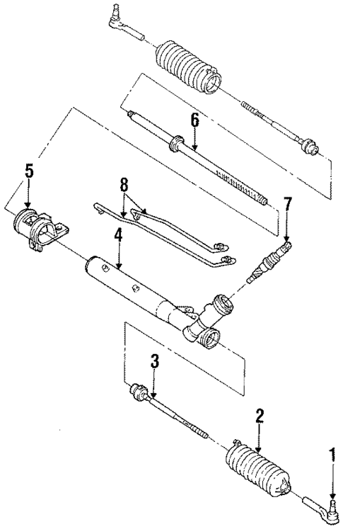 Steering Gear & Linkage for 1992 Buick Riviera #1