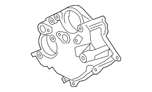 AJ812524 - Engine: Engine Timing Cover for Jaguar Image