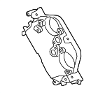 AJ812304 - : Engine Timing Cover for Jaguar: F-Pace, F-Type, XF, XFR, XFR-S, XJ, XK, XKR, XKR-S Image