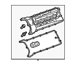 AJ814313 - Engine: Valve Cover for Jaguar: F-Pace, F-Type, XF, XFR, XFR-S, XJ, XJR, XJR575, XK, XKR, XKR-S Image