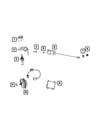 68417929AB - Electrical: Striker Plate for Jeep: Gladiator, Wrangler Image