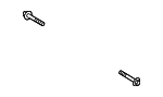 21819B1000 - Engine: Side Mount Bracket Lower Bolt for Hyundai Image