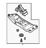 21730J6400 - : Trans Cross-Member for Hyundai Image
