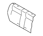 64351AE92AML - Body: Seat Back Cover for Subaru Image