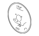 15839048 - Brakes: Backing Plate for GM Image