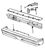 5216312 - Body: Bumper Cover for Mopar Image