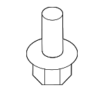 90037801701 - Body: Washer Reservoir Bolt for Porsche: 718 Boxster, 718 Cayman, 718 Spyder, 911, Cayman, Panamera Image