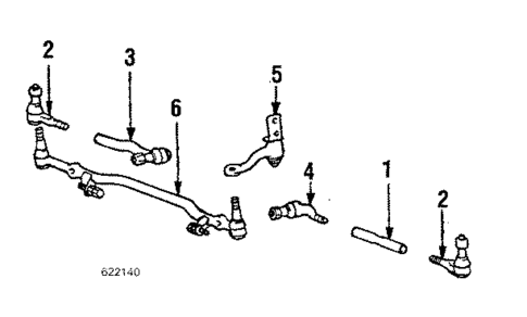 Steering Linkage for 1984 Mitsubishi Starion #0