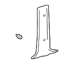 6241335010B1 - Body: Center Pillar Trim for Toyota: 4Runner Image