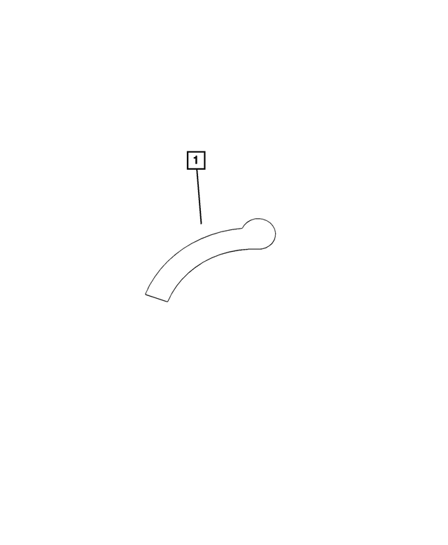 68229417AA - Labels: Space Saver Spare Warning Label for Mopar Image image