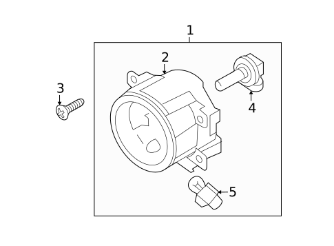 Fog Lamps for 2011 Mitsubishi Outlander Sport #0