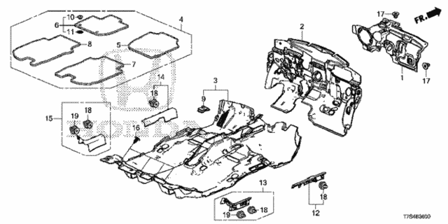 Floor Mat for 2019 Honda HR-V #0