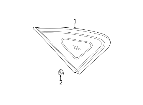 Glass & Hardware for 2015 Hyundai Equus #0