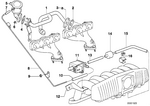 11721744253 - Engine: Air Intake Tube for BMW Image