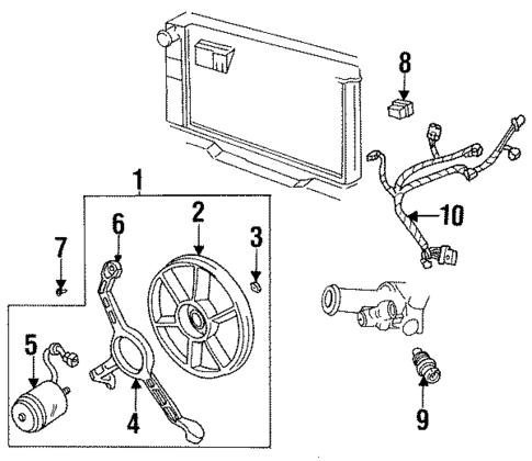 Senders for 1997 Oldsmobile Achieva #0