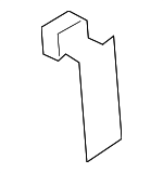 5F9Z7846002AA - Body: Retainer Plate for Ford Image