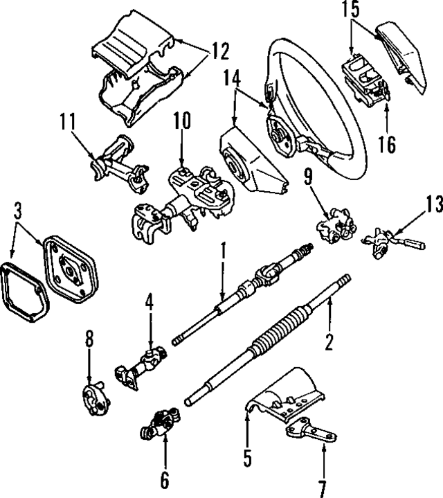 451006017001 - : Steering Wheel for Toyota Image