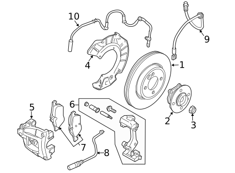 Front Brakes for 2005 Mini Cooper #0