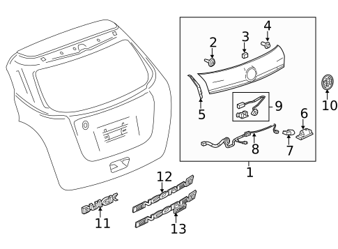 Parking Aid for 2017 Buick Encore #2
