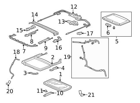 Sunroof for 2008 Honda Odyssey #0