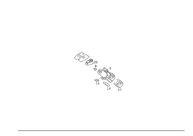1407800107 - Electrical System: Drive for Mercedes-Benz Image image