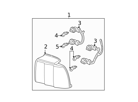 Tail Lamps for 2004 Ford Mustang #0