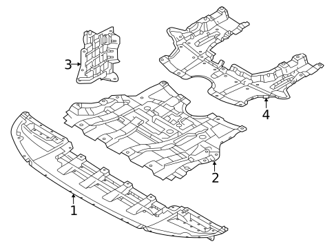 Splash Shields for 2025 Mitsubishi Outlander #0