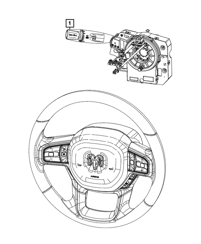 68600229AJ - Electrical: Steering Control Module for Mopar Image