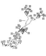 68410802AB - : Exhaust Pipe And Converter, Right for Jeep: Grand Cherokee, Grand Cherokee WK Image