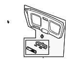 84431S3VA02ZB - : Lower Trim Panel for Acura: MDX Image
