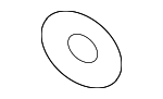 91307PLC004 - Cooling System: Temp Sensor O-Ring for Acura Image