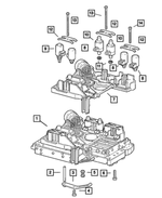 R5080262AC - Automatic Transmission 5 Speed [DGJ]: Complete Valve Body, Remanufactured for Chrysler: Crossfire | Dodge: Sprinter 2500, Sprinter 3500 | Jeep: Grand Cherokee Image