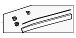 7507360070 - Body: Body Side Molding for Toyota Image