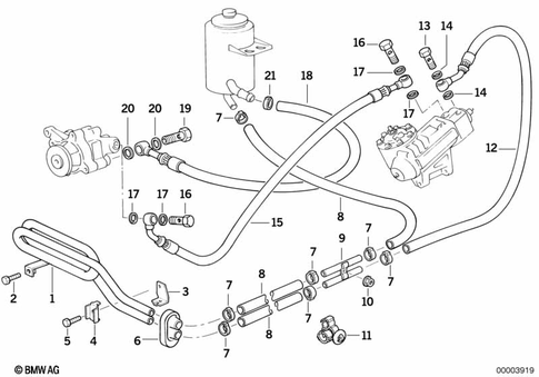 Lubrication System for 1992 BMW 740i #1