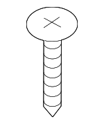 1249205163 - Body: Door Trim Panel Screw for Hyundai Image